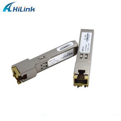 10/100/1000BASE-T RJ45 to 100 Meters CAT5 Copper SFP Transceivers