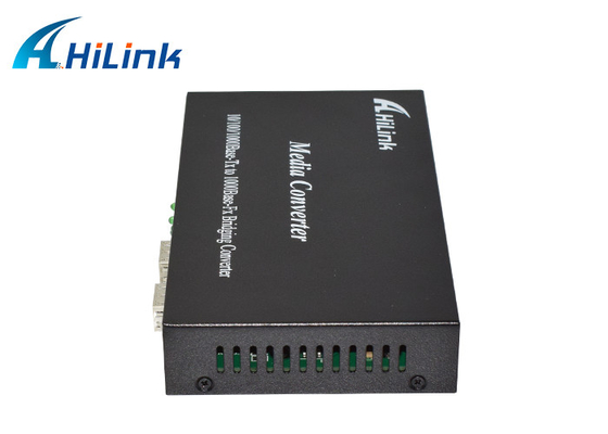 Gigabit Ethernet Media Converter 2x 10 / 100 / 1000Base RJ45 Ports 4x SFP Ports DC 5V 2A