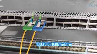 100G BIDI 40 км на коммутаторе Juniper и Cisco