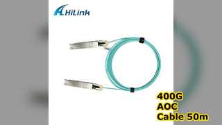 Кабель 400G QSFP-DD AOC, 50 м, RoHS