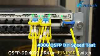 400G QSFPDD DR4 1310nm 500M на Juniper Swirch