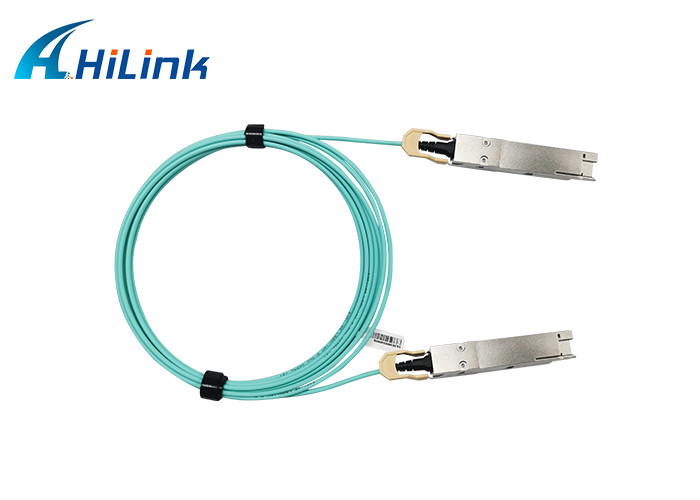 кабель многорежимного волокна MMF оптического кабеля 5M 8*26G OM4 400G AOC QSFP-DD 400Gb/s активный
