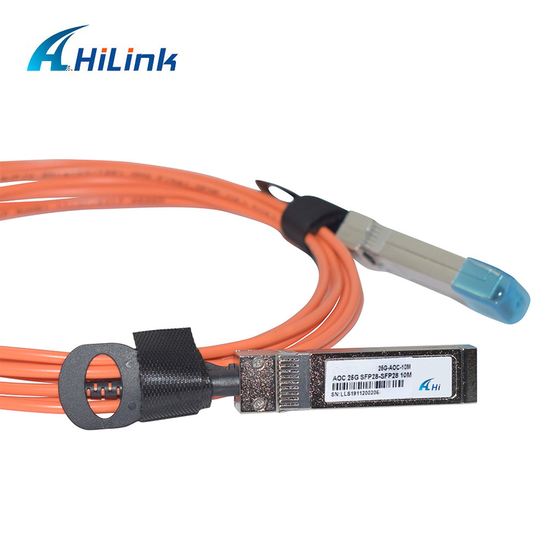 сеть оптического кабеля DDM 25G SFP28 активная привязывая сразу кабель присоединения 25G AOC