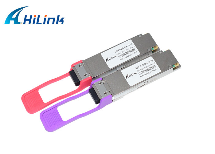 Приемопередатчик 100G QSFP28 PAM4 10km LR1 BIDI 1271/1331nm EML+PIN одиночного режима оптически