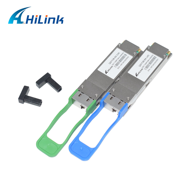 100G QSFP28 Модуль приемника BIDI 40KM 1304/1309nm EML+APD QSFP28-BX-D40 приемник