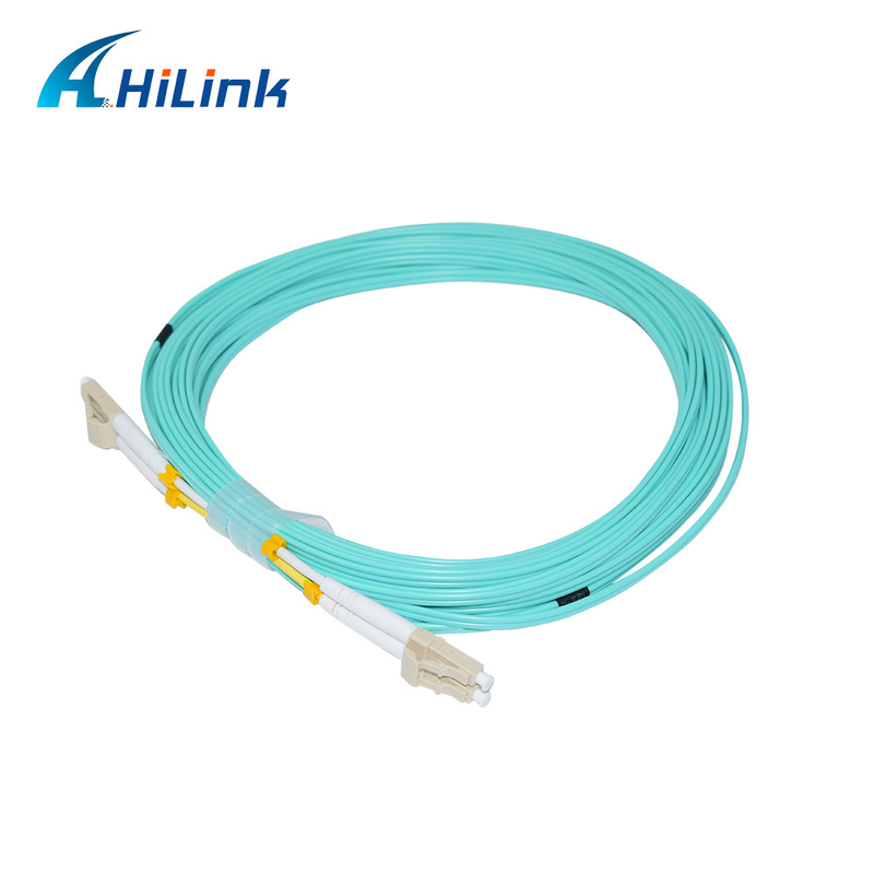ПВХ 1-5M Волоконно-оптический скачковый кабель LC/UPC-LC/UPC OM3 OM4 Duplex 2.0/3.0mm
