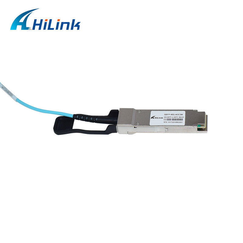40G QSFP+ до QSFP+ AOC Активный оптический кабель 20M OM3 Кабель оптического модуля приемника