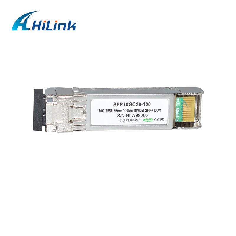 10G DWDM 100KM оптический модуль приемника для дальнего передатчика 100ГГц C-диапазона оптический модуль