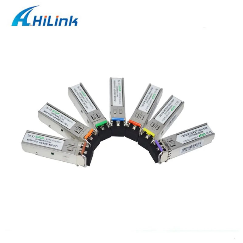 1.25G CWDM 120KM CWDM-SFP Приемник 1570nm CWDM Цветовая оптика 1000BASE DOM LC SMF
