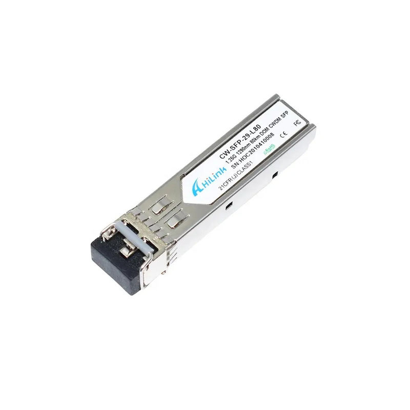 1000BASE-ZX Duplex LC 1.25G 1290nm 80km DOM CWDM SFP Модуль однорежимного приемопередатчика