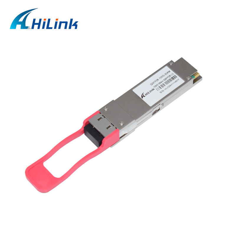 QSFP+ 40G LC 30KM 40G ER4 Модуль оптического передатчика Длина волны LWDM для телекоммуникационного использования Расстояние 30 км