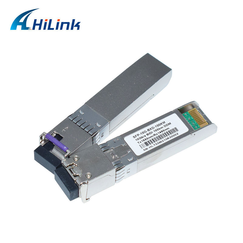 10G SFP+ BIDI 100KM Tx1490nm/Rx1550nm LC Волоконно-оптический приемник SFP-10G-BX-100KM