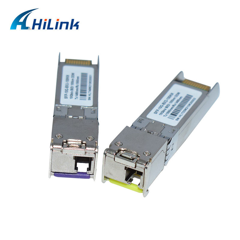 10G SFP+ BIDI 100KM Tx1490nm/Rx1550nm LC Волоконно-оптический приемник SFP-10G-BX-100KM