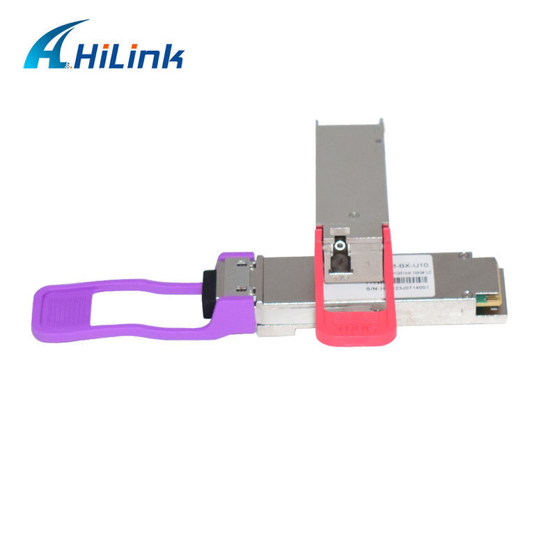 100G Base QSFP28 BiDi модуль для среды от 0 до 70C, дальность 10 км и 20 км