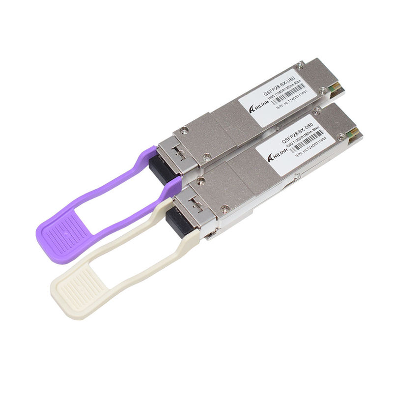 QSFP28 BIDI 100G ZR QSFP28 80km 1280/1300nm 100GBASE-BX80 QSFP28 Модуль 80km LC