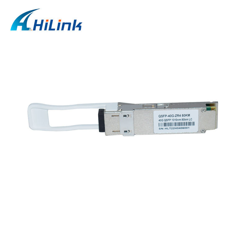 40G 80KM QSFP+ EML+APD LWDM 1295-1304NM LC соединитель Коммерческий модуль передатчика температуры
