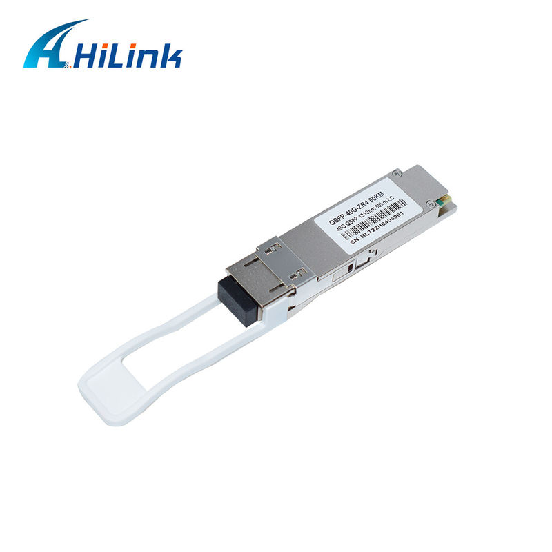 40G 80KM QSFP+ EML+APD LWDM 1295-1304NM LC соединитель Коммерческий модуль передатчика температуры