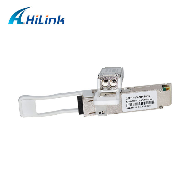 40G 80KM QSFP+ EML+APD LWDM 1295-1304NM LC соединитель Коммерческий модуль передатчика температуры