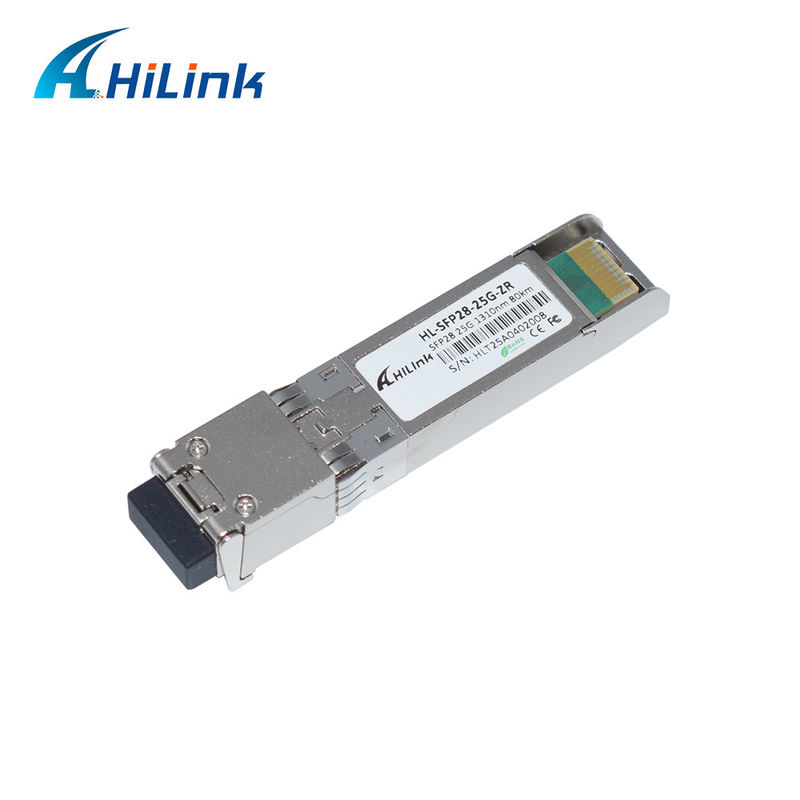 25G ZR SFP 80KM LC 25G Ethernet SFP Transceiver DOM 1310nm Волоконно-оптические приемники