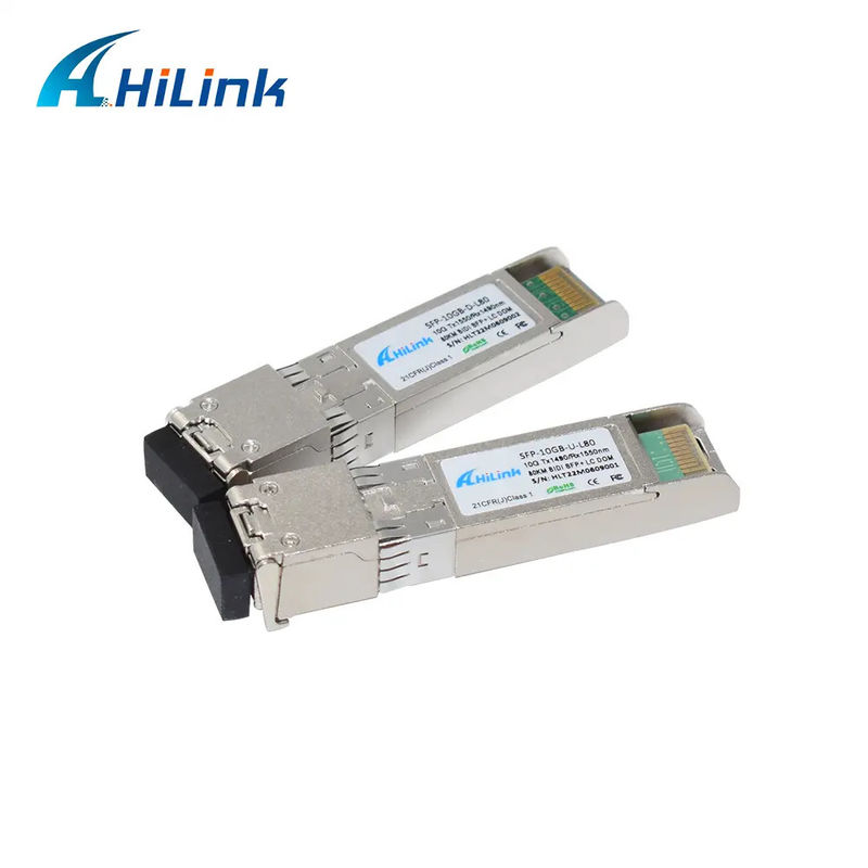 10G-ZR4-80KM 10G BIDI Трансиверный модуль 80KM 1490nm/1550nm SFP+ STM-64 WDM 8SFP+ SMF