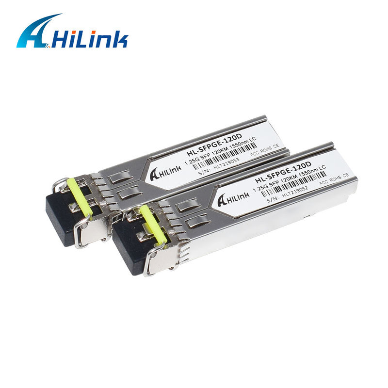 HL-SFPGE-120D HILINK 1.25G SFP Долгое расстояние 120 км 1550nm LC соединитель DDM GBIC модуль