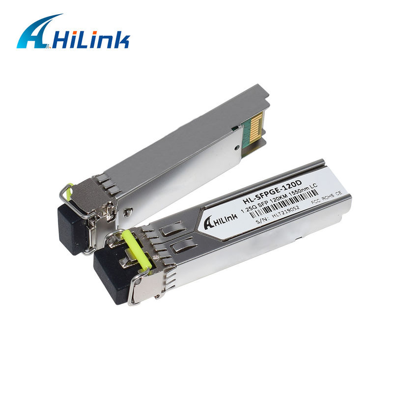 HL-SFPGE-120D HILINK 1.25G SFP Долгое расстояние 120 км 1550nm LC соединитель DDM GBIC модуль