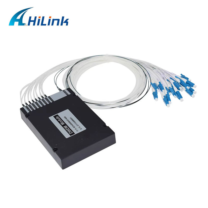 Коробка ABS диапазона LC UPC c дуплекса волокна оборудования 8CH 100GHZ DWDM MUX Demux WDM двойная