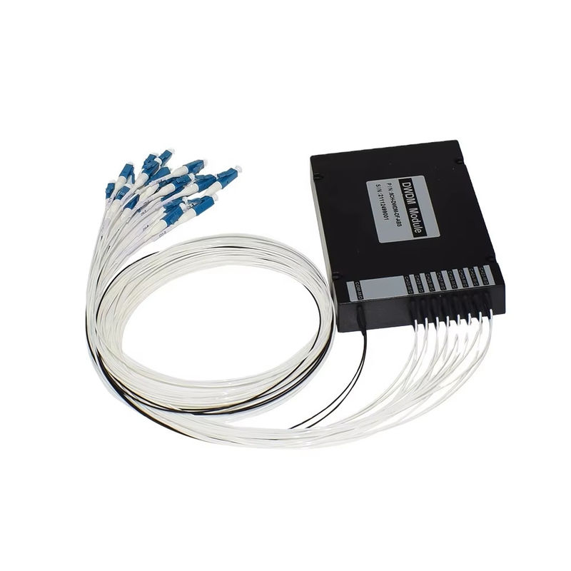Коробка ABS диапазона LC UPC c дуплекса волокна оборудования 8CH 100GHZ DWDM MUX Demux WDM двойная