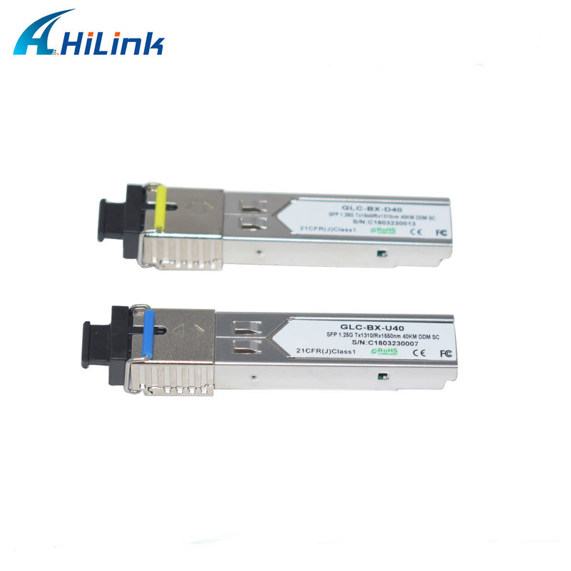 Hilink 1.25G SFP BIDI 40KM 1310/1490 ((1550nm) LC/SC соединитель Модуль волоконно-оптического
