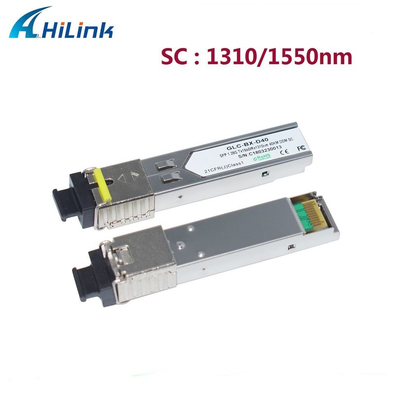 Hilink 1.25G SFP BIDI 40KM 1310/1490 ((1550nm) LC/SC соединитель Модуль волоконно-оптического