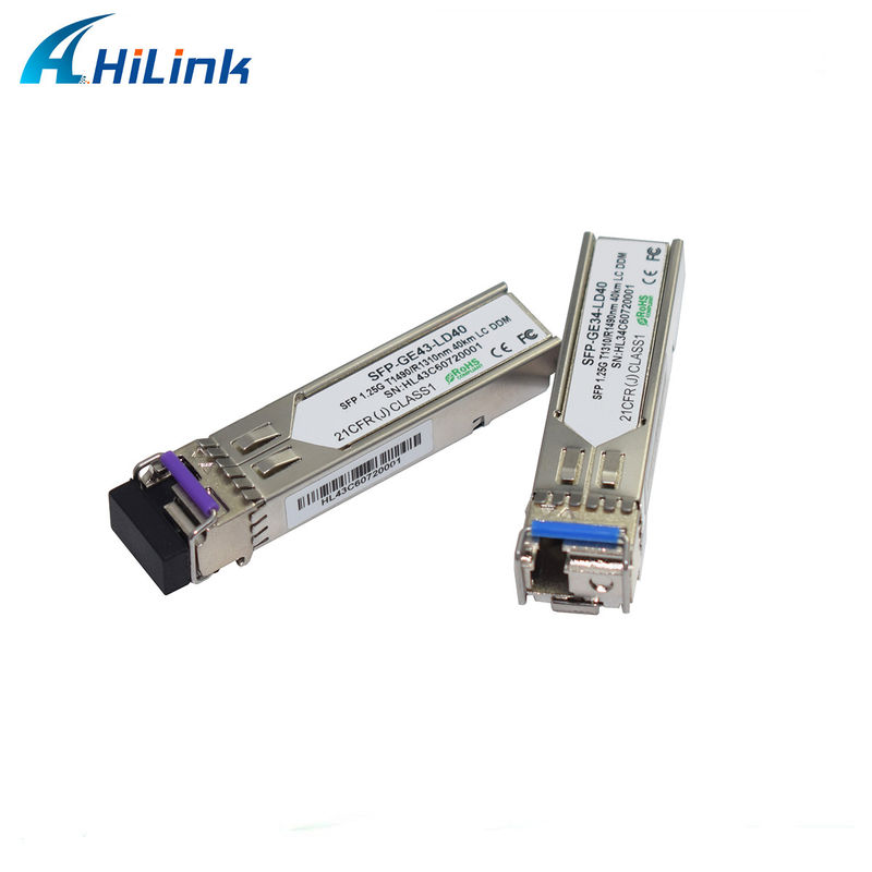 Hilink 1.25G SFP BIDI 40KM 1310/1490 ((1550nm) LC/SC соединитель Модуль волоконно-оптического