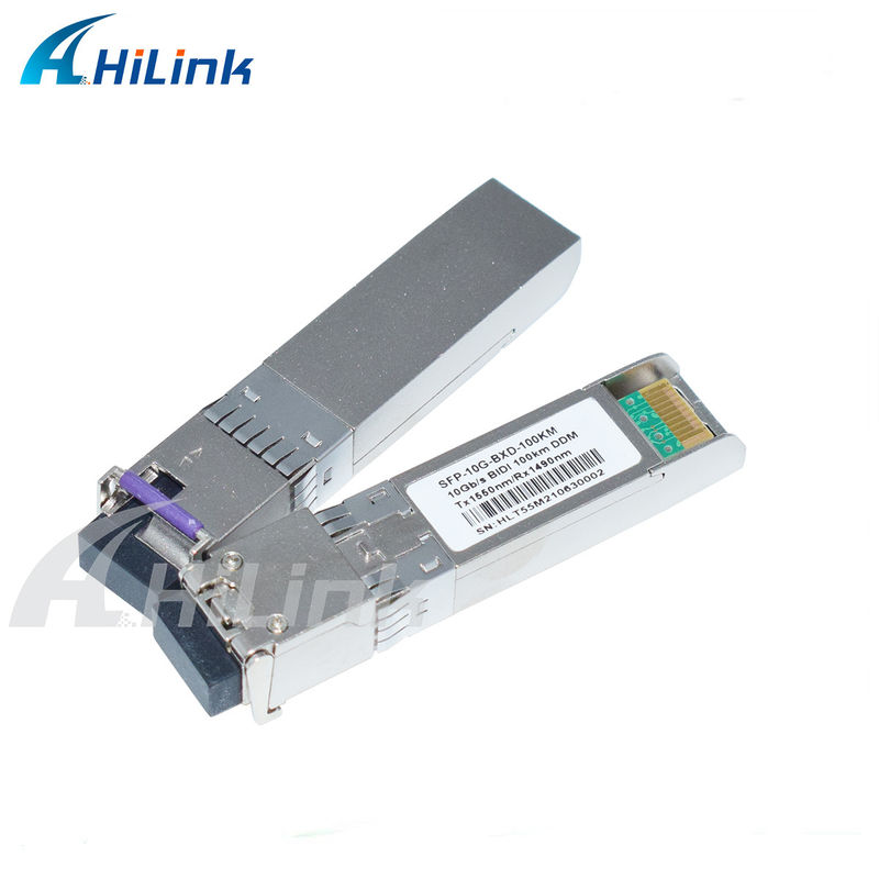 10G SFP BIDI Transceiver Module 3- 100KM Reach 1490/1550NM EML APD для скоростной сети на большие расстояния