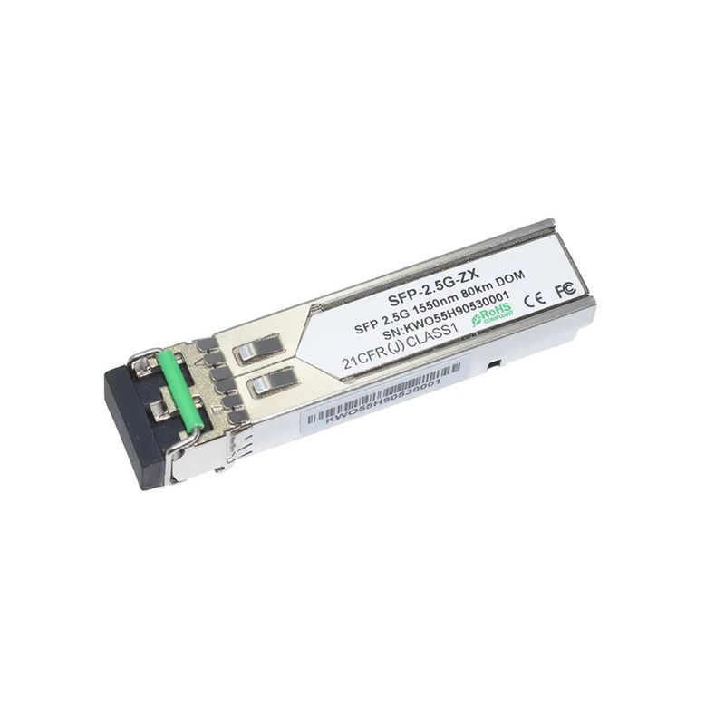 Профессиональный завод 2.5G SFP 80KM 1550nm LC соединитель Модуль волоконно-оптического