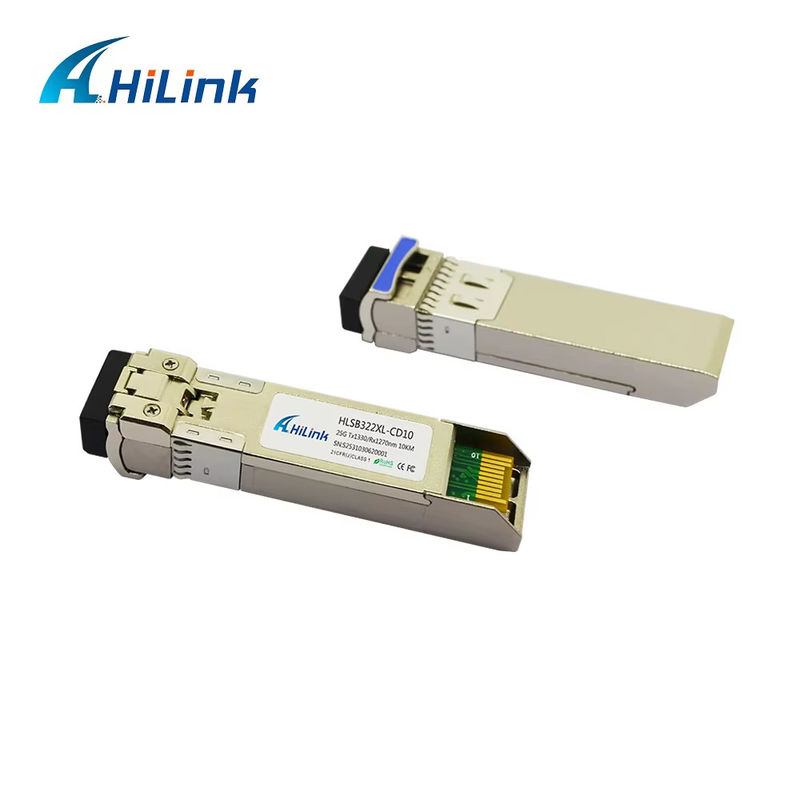 25G SFP28 BIDI оптический модуль волокно соединитель LC 0 до 70C 3 км/10 км/40 км/60 км