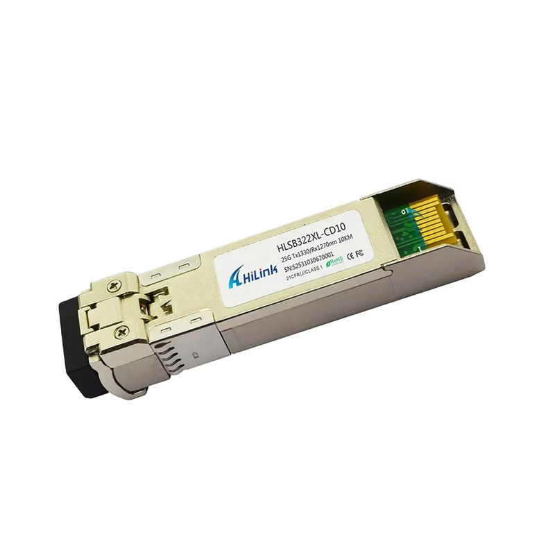 25G SFP28 BIDI оптический модуль волокно соединитель LC 0 до 70C 3 км/10 км/40 км/60 км