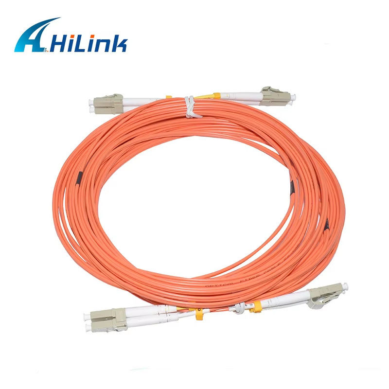 Патч-корд LC/UPC - LC/UPC 5M 2.0 мм дуплексный многомодовый кабель OM2