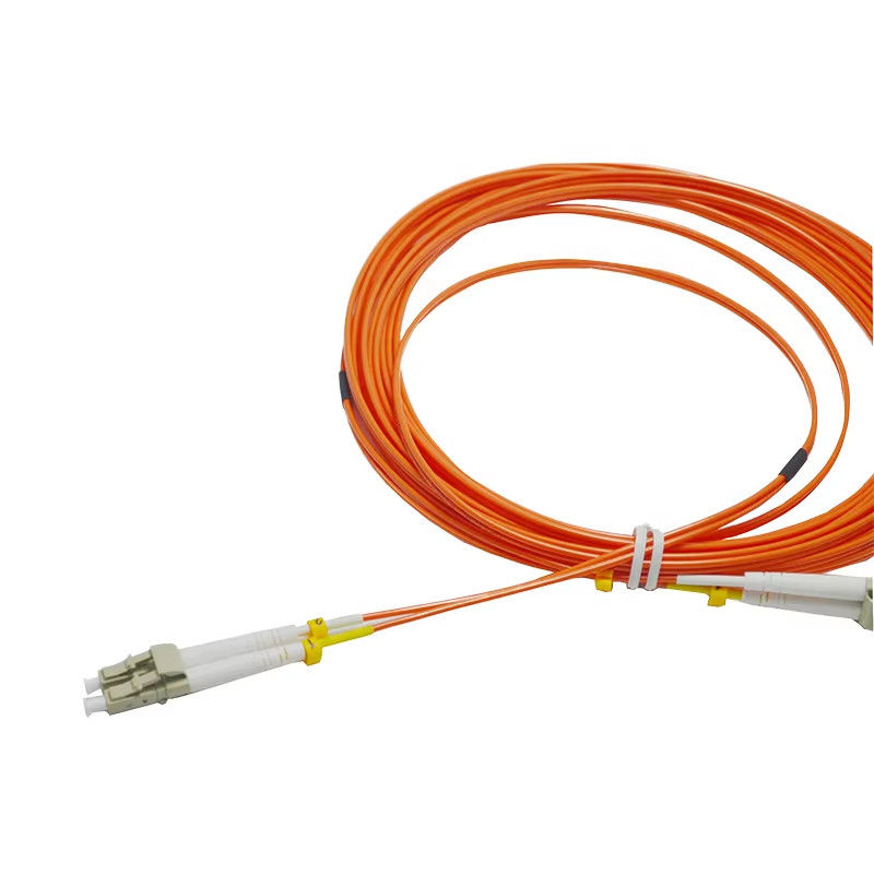 Патч-корд LC/UPC - LC/UPC 5M 2.0 мм дуплексный многомодовый кабель OM2