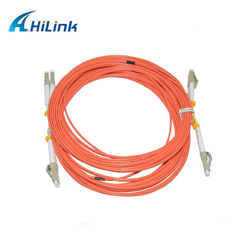 Патч-корд LC/UPC - LC/UPC 5M 2.0 мм дуплексный многомодовый кабель OM2