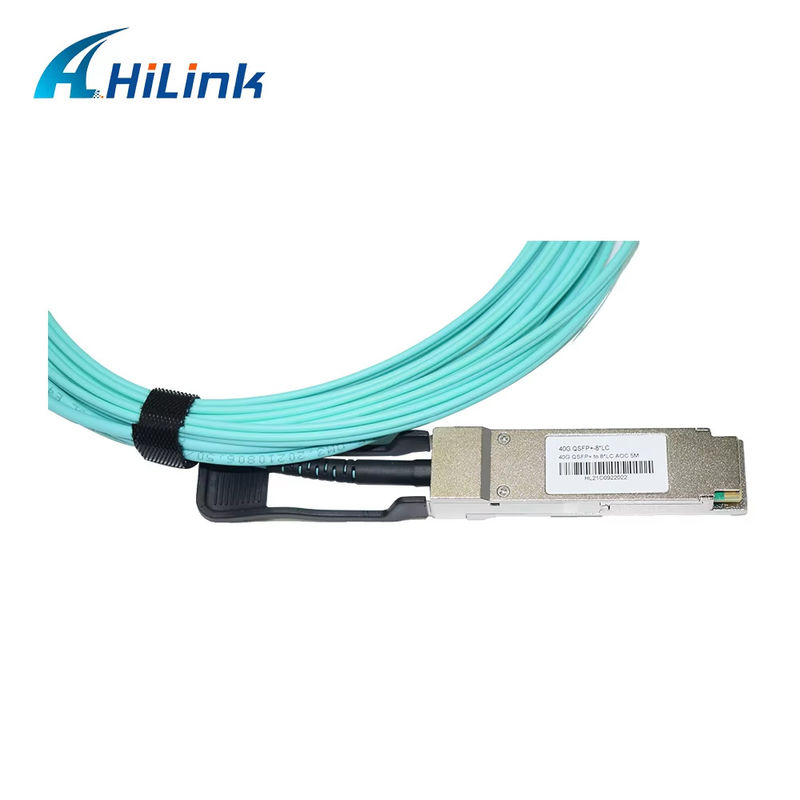 40G QSFP+ до 8xLC AOC 3M Breakout активный оптический кабель для очень коротких расстояний