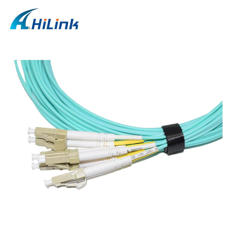 40G QSFP+ до 8xLC AOC 3M Breakout активный оптический кабель для очень коротких расстояний
