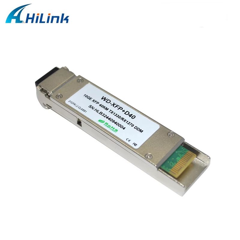 Высококачественный 10G Ethernet WDM BIDI ER 40KM 1270/1330 XFP оптический модуль волоконно-оптического оборудования