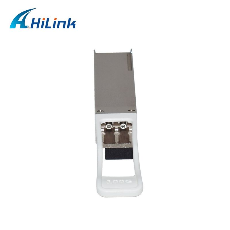 100 Гбит/с 60 км QSFP28 Передатчик горяче-подключаемый дуплексный LC-коннектор EML+PIN с SOA Однорежимный DDM