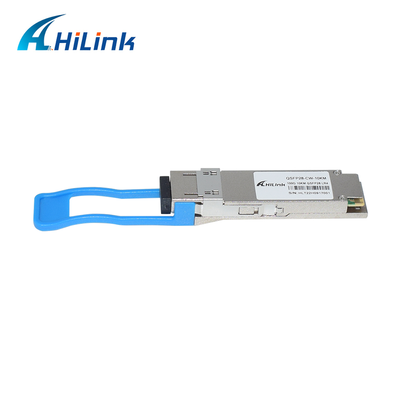 Модуль оптического приемопередатчика QSFP28 CWDM4 с горячей подключительной связью 10 км 100 Гбит/с для LAN WAN Ethernet Switches Router