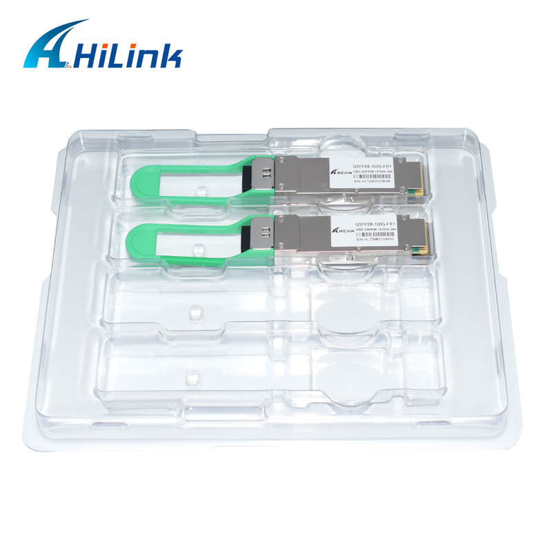 HL-QSFP28-100G-80 100Gb/s QSFP28 BiDi 80km Передатчик горячее подключаемое простое LC-коннектор EML+PIN с SOA Однорежимный DDM