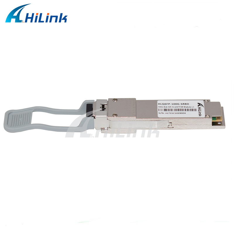 100G QSFP28 SRBD 100 м Bi-Di дуплекс LC с возможностью горячей замены 850/900 нм VCSEL PAM4 2x50G многомодовый
