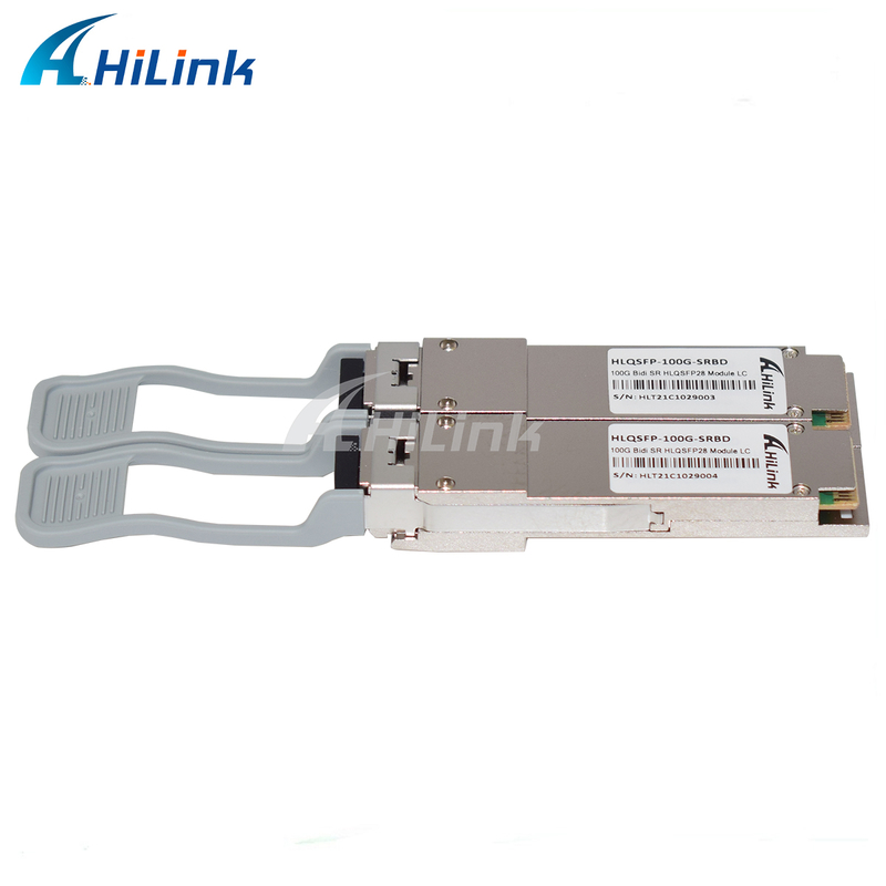 100G QSFP28 SRBD 100 м Bi-Di дуплекс LC с возможностью горячей замены 850/900 нм VCSEL PAM4 2x50G многомодовый