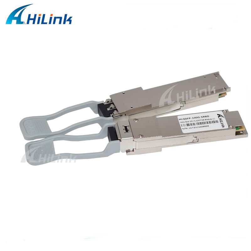 100G QSFP28 SRBD 100 м Bi-Di дуплекс LC с возможностью горячей замены 850/900 нм VCSEL PAM4 2x50G многомодовый