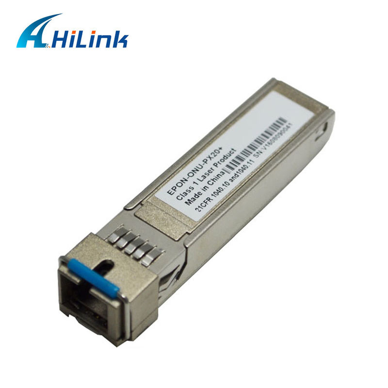 1.25G EPON ONU SFP-передатчик с приемником SC/UPC для расстояния 20 км и диапазона температуры от 0°C до +70°C