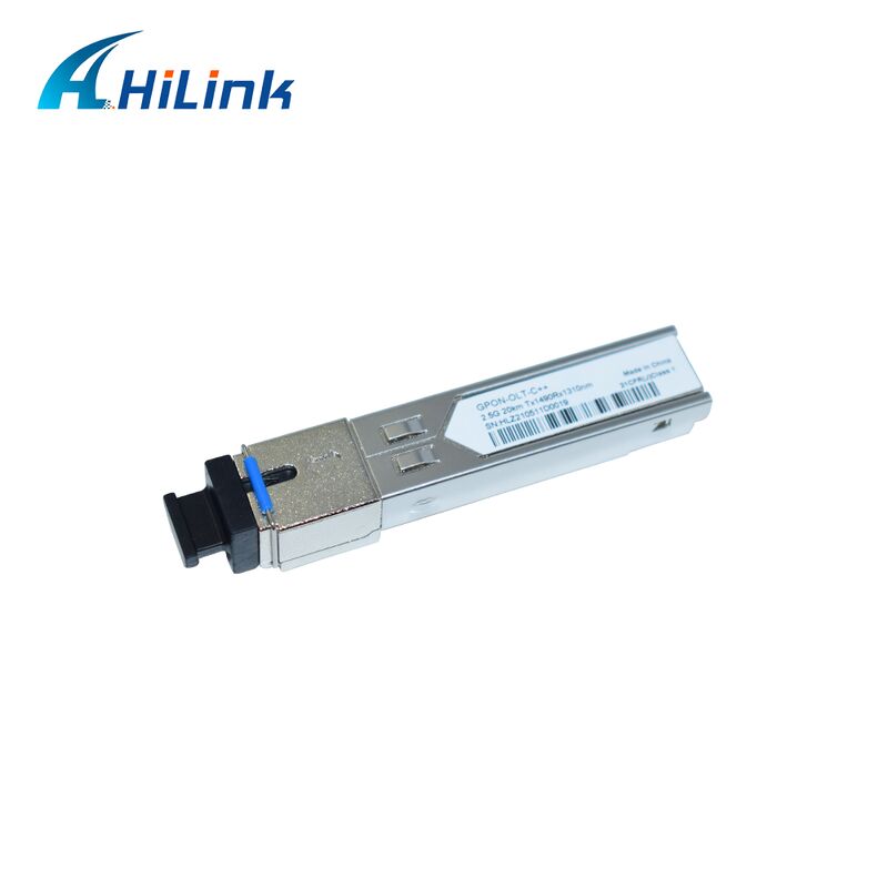 GPON OLT Transceiver SFP Module с выходом 8dBm и скоростью передачи данных 2,5G