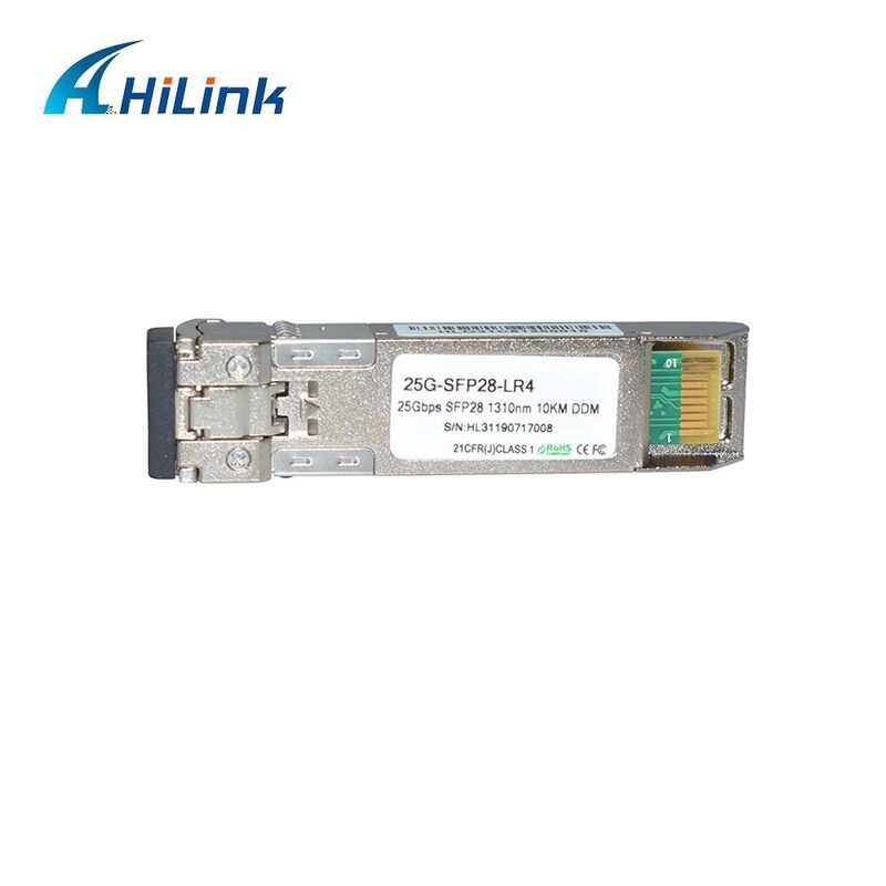 Оптический модуль Hilink 25G SFP28 с питанием 3.3V для Ethernet 25GBASE-LR в диапазоне коммерческих температур